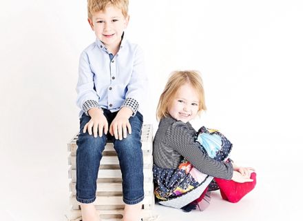 Crossley Family photoshoot in the studio