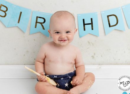 fun little boy cake smash