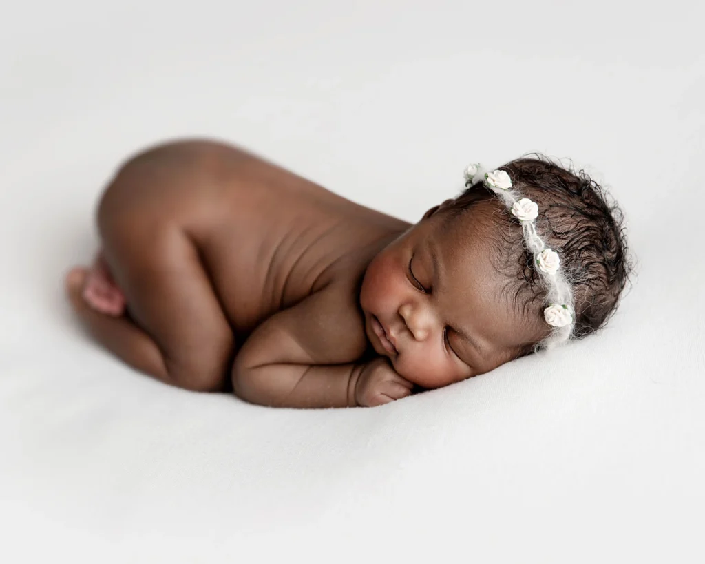 Baby photography Leeds. Baby photographer. Beautiful sleeping baby newborn photography.
