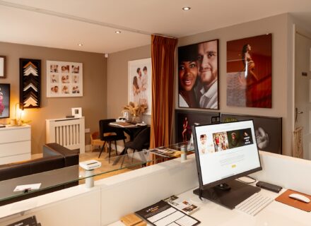 Digitalab. Loxley. Studio interior. Photography studio leeds. Framed wall art. painted walls. Newborn photos. Town street Horsforth. Leeds.