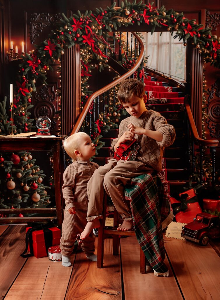 christmas photoshoots in Leeds, Horsforth